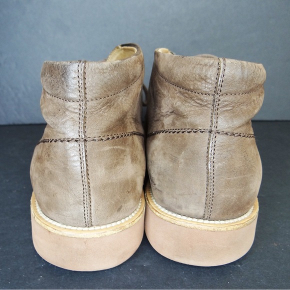 TOD'S Men's Chukka Boot Size 10 Brown Suede Lace Up - Picture 6 of 9